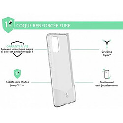 Force Case Coque Renforcée pour Samsung Galaxy A41 PURE Transparent