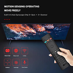 Avis Universal G40S 2.4GHz 34 touches sans fil air souris signal voix télécommande 6 axes gyroscope PC projecteur TV box télécommande universelle