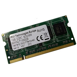 1Go RAM PC Portable SODIMM PNY Technologies 64A0QJTYE8G09 PC2-6400 DDR2 800MHz · Occasion 