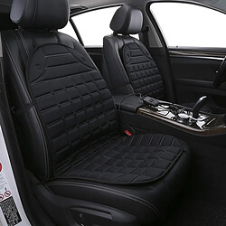 Wewoo 12 V Chauffé Siège De noir Voiture Housse de Coussin Chauffe-Siège Réchauffeur Chauffe-Voiture de De Chauffant