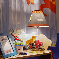 Fantasy Fields Lampe à poser enfant Transportation chevet bureau chambre bébé garçon TD-0035AE 