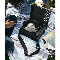 Victrola Enceinte Sans Fil Bluetooth Révolution Go Platine Vinyle Portable Noir pas cher