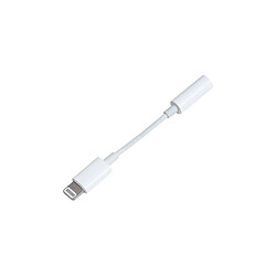 Avis Adaptateur Jack 3.5mm vers Lightning Blanc Bigben