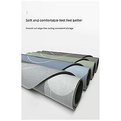 Acheter LUUCOZK Tapis de bain antidérapants absorbants à séchage rapide, tapis de décoration de salle de bain-B-Gris clair-50x80cm