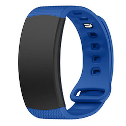 Wewoo Bracelet pour montre connectée en silicone Samsung Gear Fit2 SM-R360taille de la dragonne 126-175mm bleu royal