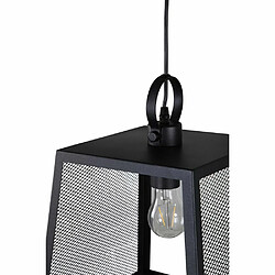 Acheter Venture Home Suspension en acier noir Hage 1 ampoule.