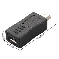 Universal Micro Micro USB Femme à mini adaptateur adaptateur masculin USB pas cher