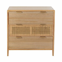 Avis Mes Commode 3 tiroirs 90x50x90 cm naturel - GAMBO