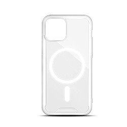 MOOOV Coque rigide compatible MagSafe pour iPhone 14 Plus - transparente