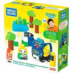 Mega Bloks Green Town Ville Verte Le Bus Électrique