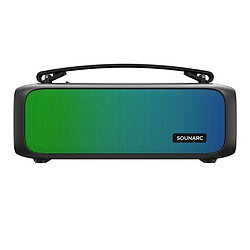 SOUNARC P3 Portable Speaker, 16W Stereo Sound, Bluetooth 5.1, Various LED Modes SOUNARC P3 Portable Speaker, 16W Stereo Sound, Bluetooth 5.1, Various LED Modes, 7 Hours of Playtime, Stereo Pairing, IPX4 Waterproof, AUX Port