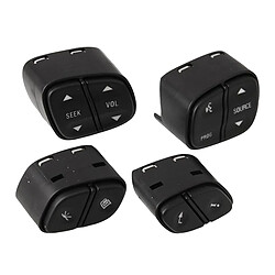 4 Pièces / Ensemble Commutateur de Commande de Volant de Voiture pour Chevrolet Avalanche 2003-2006