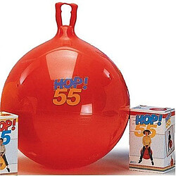 Gymnic - 80.55 - Ballon Sauteur - Hop 55 en rouge