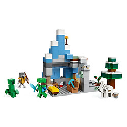 LEGO Minecraft Les pics gelés