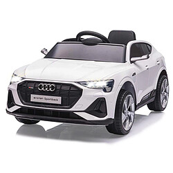 Jamara Ride-on Audi e-tron Sportback blanc 12V 2,4GHz