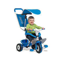 Tricycle enfant Baby Balade Bleu - Smoby