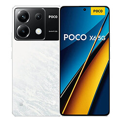 Xiaomi Poco X6 5G 12Go/256Go Blanc (White) Double SIM