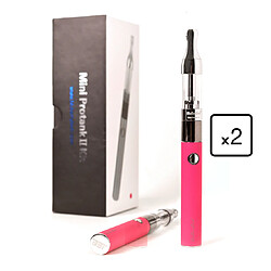 Kit 2 cigarettes eletronique Evod mini protank II 650 mah