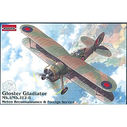 Gloster Gladiator Mk.I/Mk.II/J-8 Meteo Reconnaissance- 1:48e - Roden