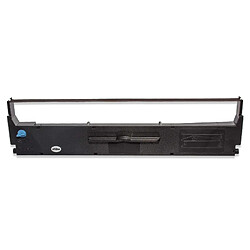 bande d'encrage vhbw de type C13S015647, C13S015637, S015637 pour imprimante matricielle Epson LX300, LX300+, LX300tII, LX350, MX 80, MX 80 F. 