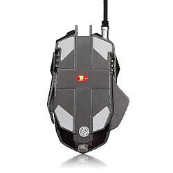 Universal X300Gy Macros mécaniques Définir la souris de jeu 250-4000 DPI 7 touches USB Souris optique filaire