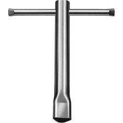 AMF Clé à douille 3 pans, Dimensions : M12, Long. 160 mm, Broche 160 x 10 mm 