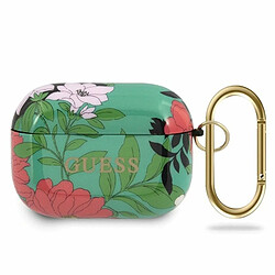 Guess Maroquinerie Guess Coque de Protection en Silicone pour Apple AirPods Pro Floral N.1 