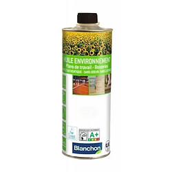 Blanchon Huile parquet environnement, bois naturel, boîte de 1 litre 