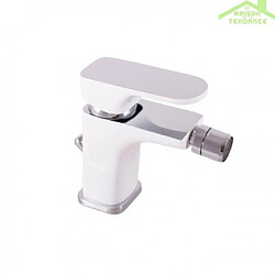 Rav Mitigeur bidet YUKON en chrome & blanc avec siphon