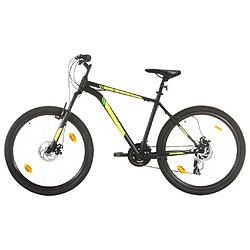 vidaXL Vélo de montagne 21 vitesses Roues de 27,5 pouces 50 cm Noir