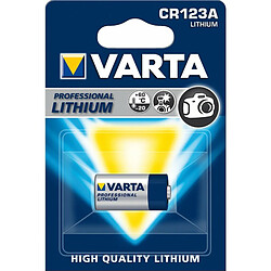 Pile VARTA Profess. CR123A 2er Blister, 3,0V