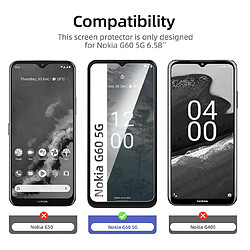 Acheter Htdmobiles Verre trempe pour Nokia G60 5G - [Lot de 2] film de protection transparent