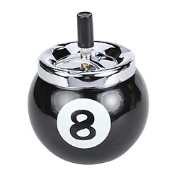 bouton-poussoir Cendrier Métal Boule de billard