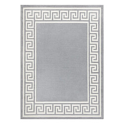 RUGSX BCF Tapis Morad GREK grec - gris 200x300 cm