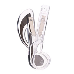 Avis 5 pièces en plastique musique note livre page clip musique support accessoire noir