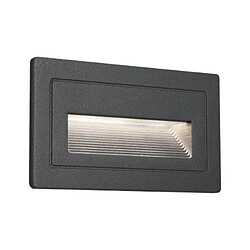 Paulmann Applique murale extérieure encastrée Wall Long 2W IP65 3000K 210x60 aluminium