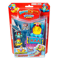 Ensemble de 4 figurines SuperThings Kazoom Kids Sliders