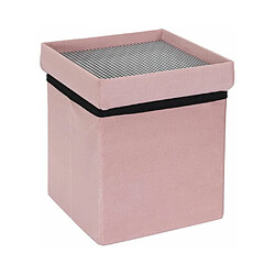 The Home Deco Kids Pouf coffre pour enfant compatible briques de construction.