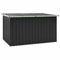 Helloshop26 Coffre boîte meuble de jardin rangement anthracite 171 x 99 x 93 cm 02_0013062