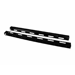 LANBERG panneau de gestion de câbles vertical 32U 2x pour armoires autoportantes 19 pouces FF01 + FF02 noir