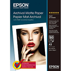 Epson Pap Mat Archival A3 (50f./189g) 