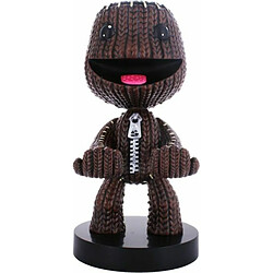 Cableguys Figurine Gaming Sackboy - Accessoire Support pour Manette ou Smartphone - Câble USB Inclus - 20 cm