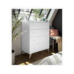 Avis Loungitude Commode scandinave ZORA 4 tiroirs