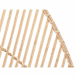 Gift Decor Tête de lit Triangle Marron Rotin 160 x 80,5 x 2 cm