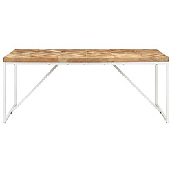 vidaXL Table à manger 180x90x76 cm Bois massif d'acacia et de manguier