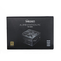 Avis Alimentation PC HEDEN 80 + GOLD 750W