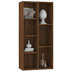 Avis vidaXL Armoire à livres Chêne marron 50x25x106 cm