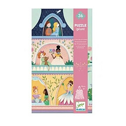 Djeco Puzzle Geant La Tour des princesses