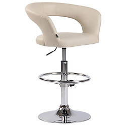 Non Tabouret de bar Jaen simili cuir 