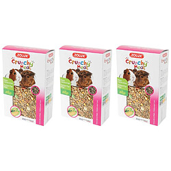 ZOLUX Aliment pour cochons d'Inde Crunchy meal 800 gr (Lot de 3).